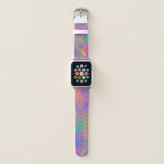 Tie Dye Explosion Apple Watch Band (Front)