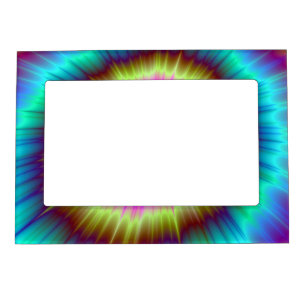 Tie Dye Explosion Magnetic Frame
