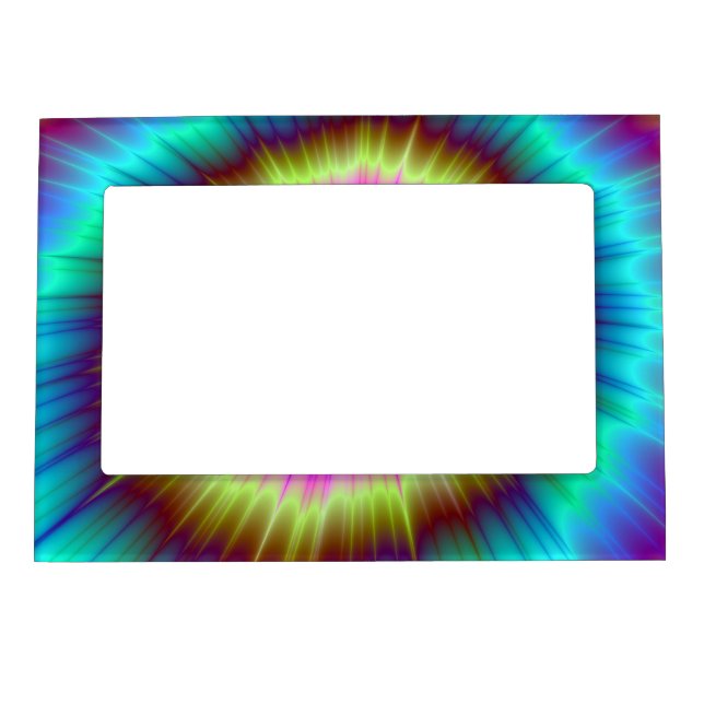 Tie Dye Explosion Magnetic Frame (Front)