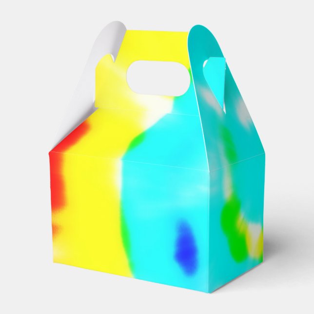Tie Dye Favor Boxes (Back Side)