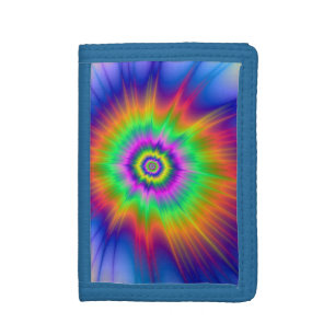 Tie Dye Fireball Wallet