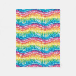 Tie Dye Fleece Blanket