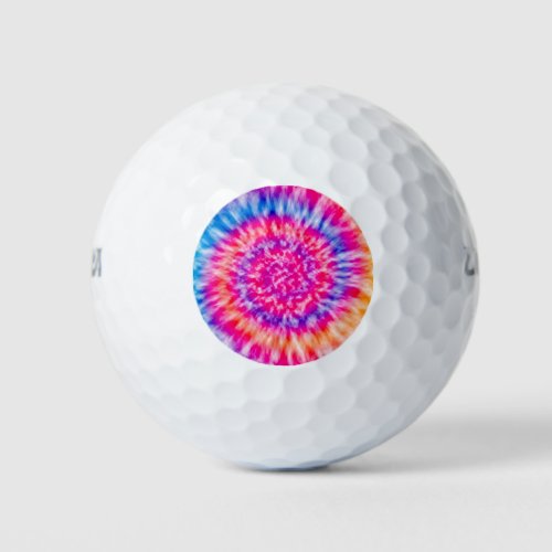 Tie Dye Golf Balls