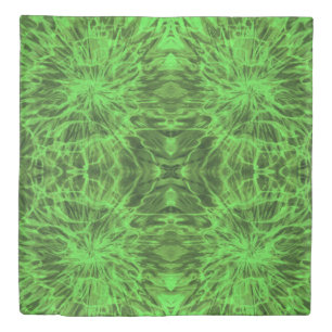 TIE DYE GREEN DUVET COVER