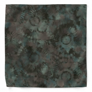 Tie Dye Greens Camouflage Camo Bandana