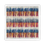 Tie-dye grunge: fabric simulation. acrylic tray