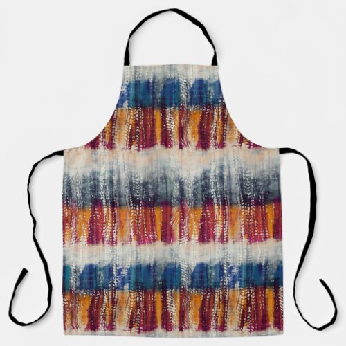 Tie_dye grunge fabric simulation apron