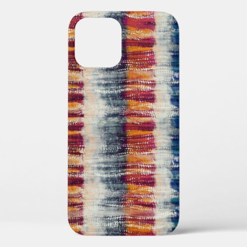 Tie_dye grunge fabric simulation iPhone 12 case