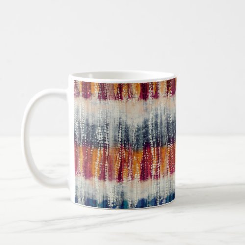 Tie_dye grunge fabric simulation coffee mug