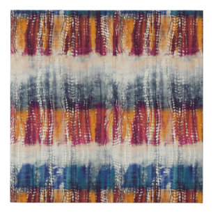 Tie-dye grunge: fabric simulation. faux canvas print