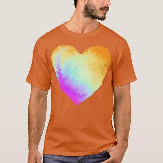 tie dye heart 1 T-Shirt