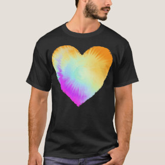 tie dye heart 1 T-Shirt