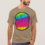 Tie dye hippie style design T-Shirt