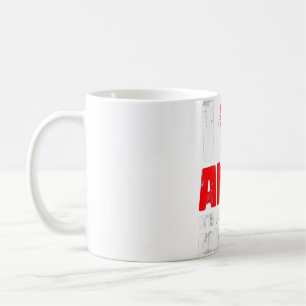 Tie Dye Hippy Butterfly Science Lovers Graphic Coffee Mug