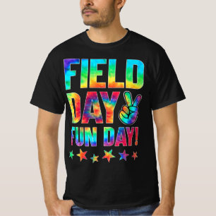 Tie Dye I'm Just Here For Field Day 2022 Teacher S T-Shirt