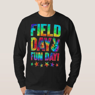 Tie Dye I'm Just Here For Field Day 2022 Teacher S T-Shirt