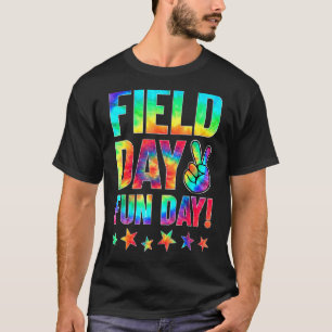 Tie Dye I'm Just Here For Field Day 2022 Teacher S T-Shirt