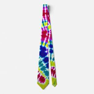 Tie Dye Inked Psychedelic Spiral Surface Art