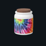TIE DYE JAR!! CANDY JAR<br><div class="desc">TIE DYE JAR!!</div>