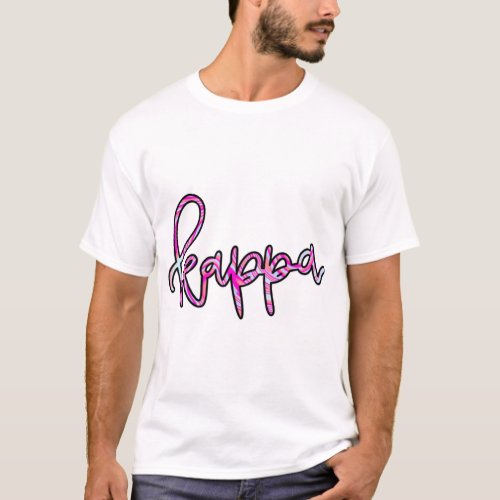Tie Dye Kappa _ Greek Letter   T_Shirt