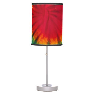 Tie Dye Lampshade Table Lamp