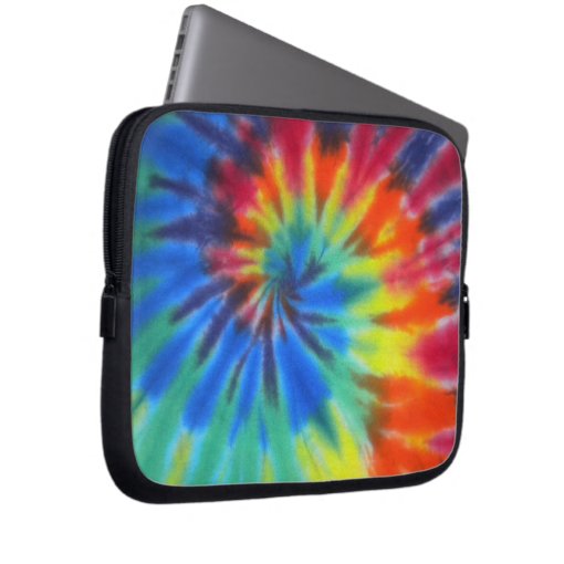 Tie dye laptop case | Zazzle