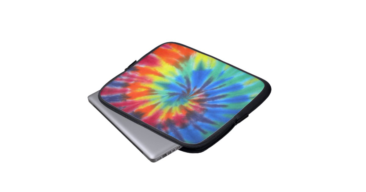 Tie dye laptop case laptop sleeve | Zazzle