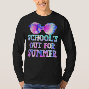 Tie Dye Last Day Of School Schools Out For Summer T-Shirt