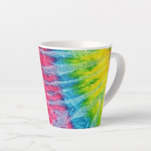 Tie Dye Latte Mug