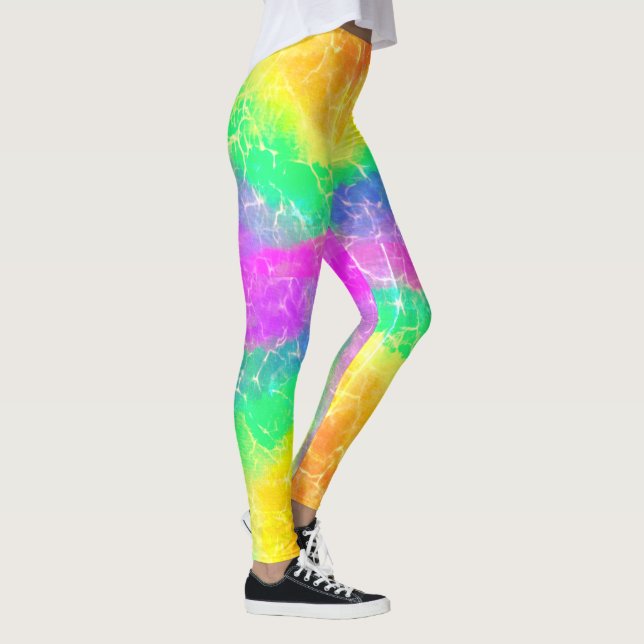 Tie Dye Leggings Multicolored (Right)