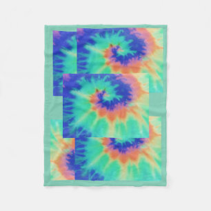 Tie Dye Look Blanket Throw