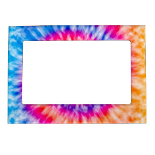 Tie Dye Magnetic Frame