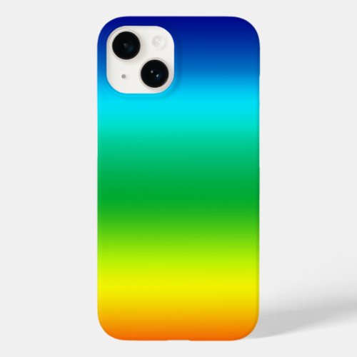 Tie Dye Mid Spectrum Rainbow Colors  Case_Mate iPhone 14 Case