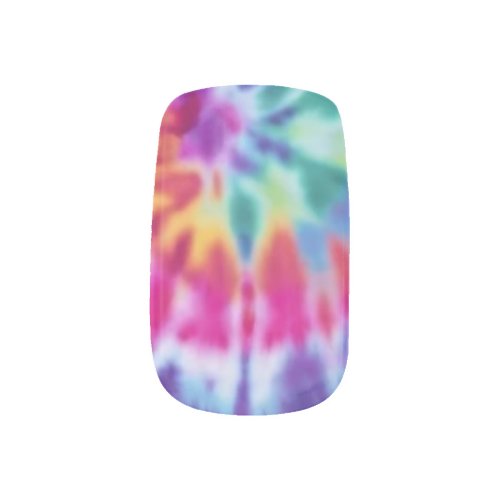 Tie dye Minx Nail Art Single Design per Hand Minx Nail Art