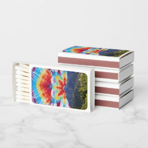 Tie Dye Mt Tamalpais Sky Design Matchboxes