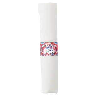 Tie-Dye Napkin Bands