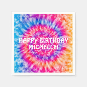 Tie Dye Napkins