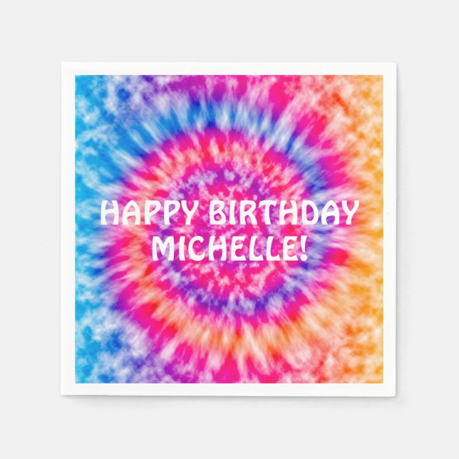 Tie Dye Napkins (Front)