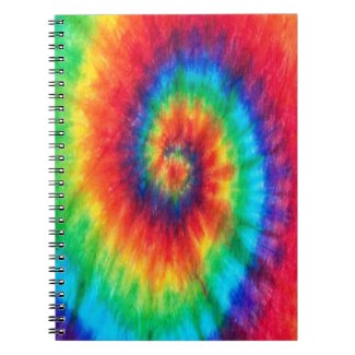 tie dye notebook