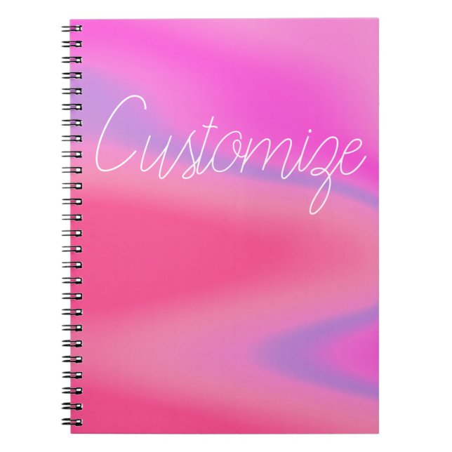 Tie Dye notebook (Front)