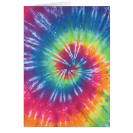 Tie Dye One Cards (Front)