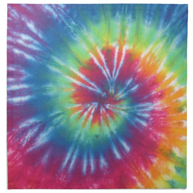 Tie Dye One Cloth Napkin (Front)