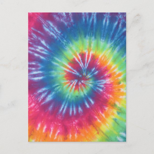 Tie Dye One Postcard (Front)