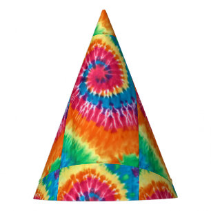 Tie Dye Party Hat