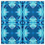 Tie Dye Pattern in Indigo and Ice Blue Fabric