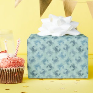 Tie Dye Pattern Of Crabs Wrapping Paper