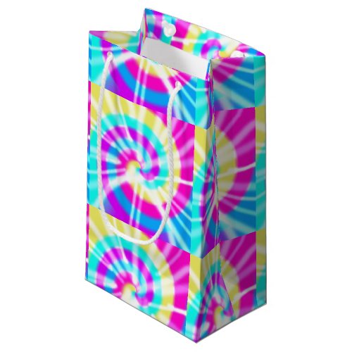 Tie Dye Pattern Small Gift Bag