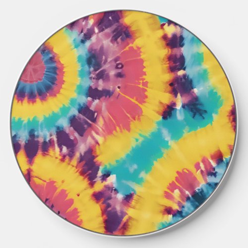 Tie Dye Pattern Wireless Charger