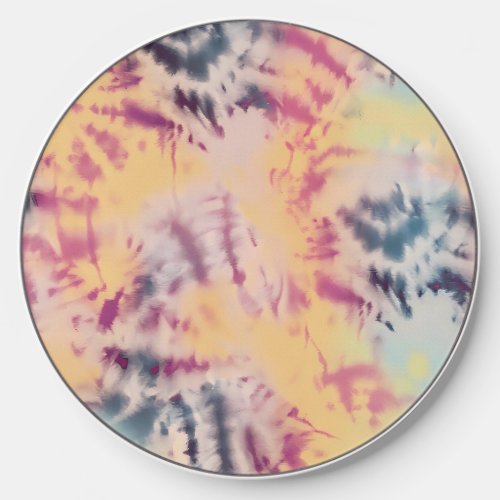 Tie Dye Pattern Wireless Charger