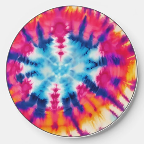 Tie Dye Pattern Wireless Charger